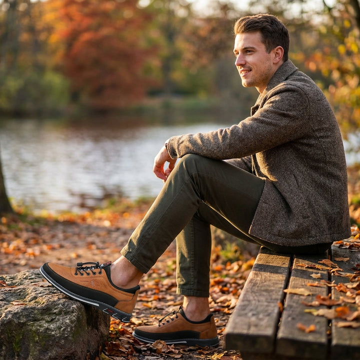 Noah | Men's Oxford Shoes With Lace Up Design