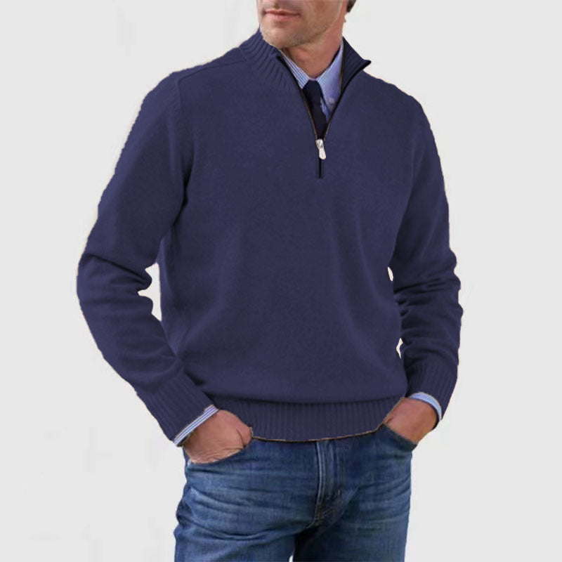 Everford™ | Graham – Half-Zip Knitted Jumper