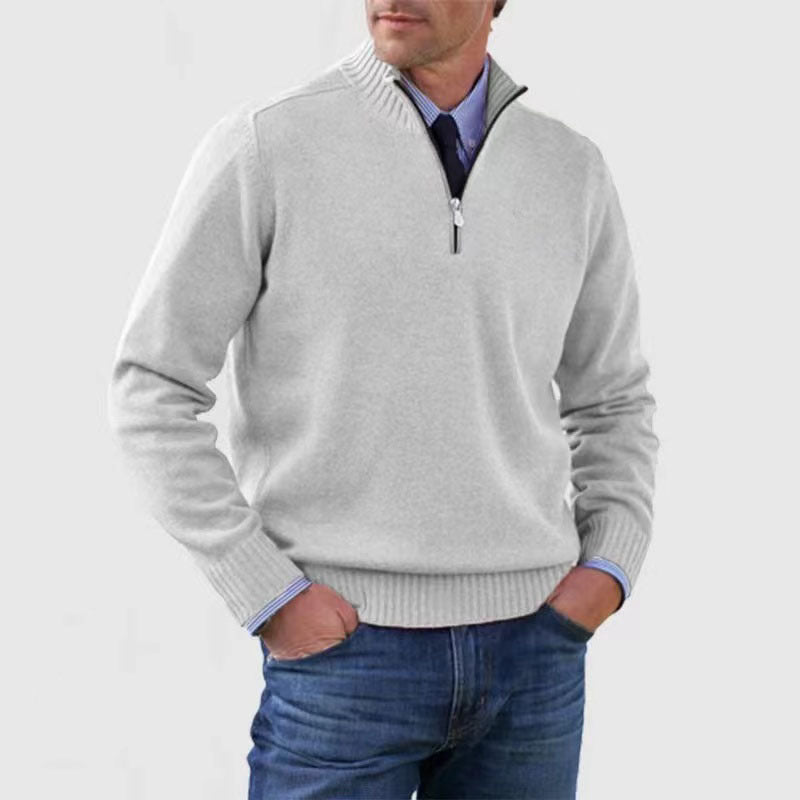 Everford™ | Graham – Half-Zip Knitted Jumper