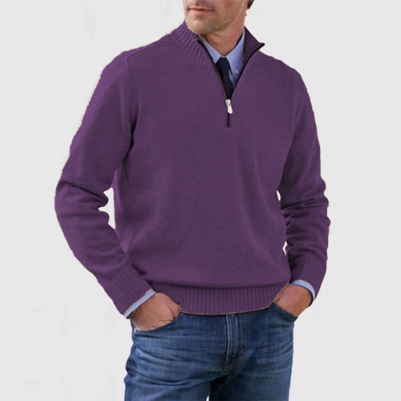 Everford™ | Graham – Half-Zip Knitted Jumper