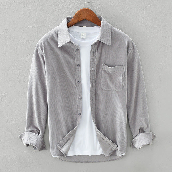 Quavion | Men’s Casual Shirt with Chest Pocket