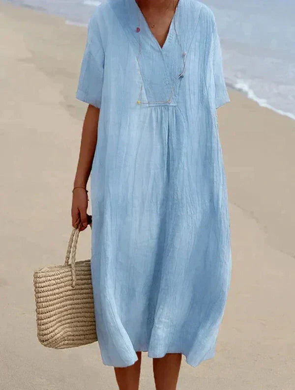Quirelna | Women’s Midi Dress designed for holiday dressing