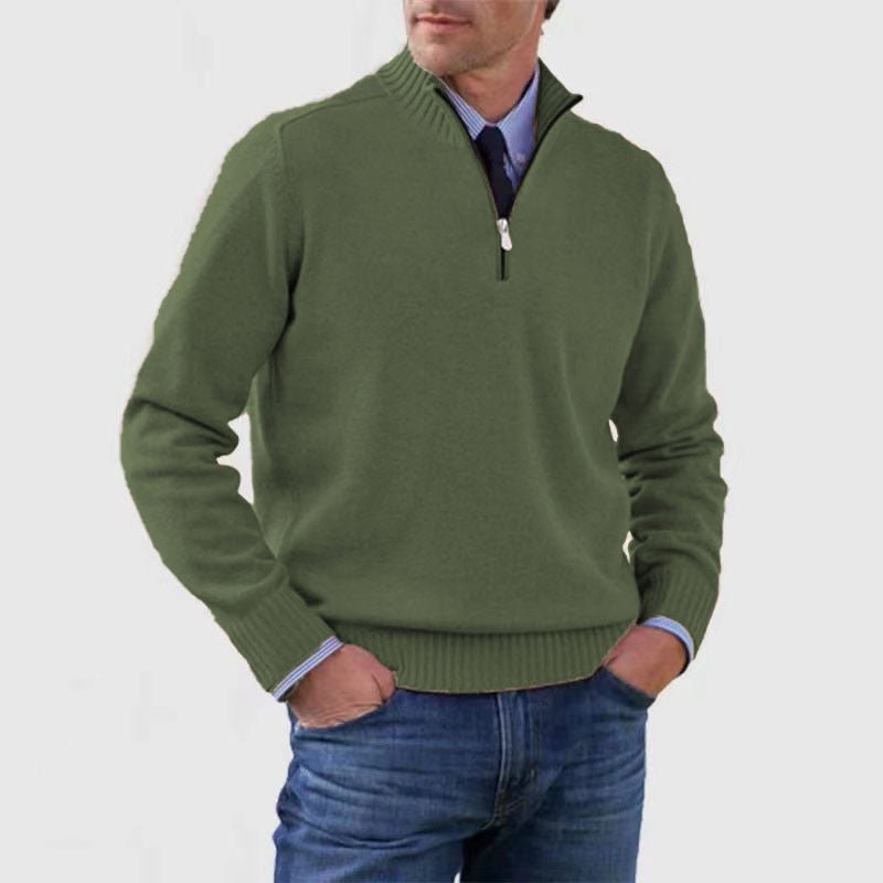 Everford™ | Graham – Half-Zip Knitted Jumper