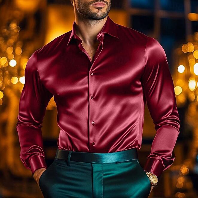 Lennox | Men’s Button-Up Shirt with neat structure