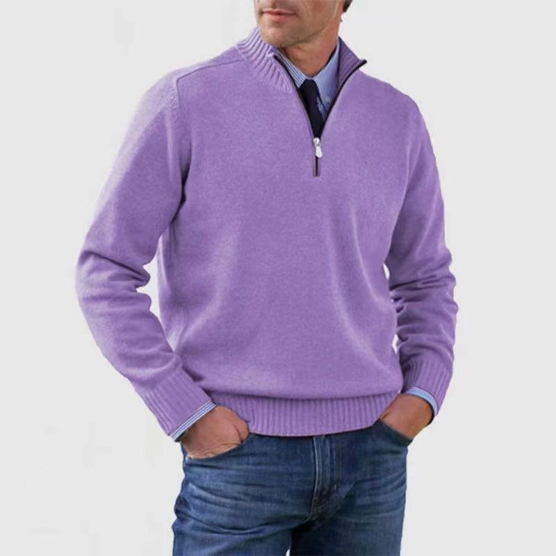 Everford™ | Graham – Half-Zip Knitted Jumper