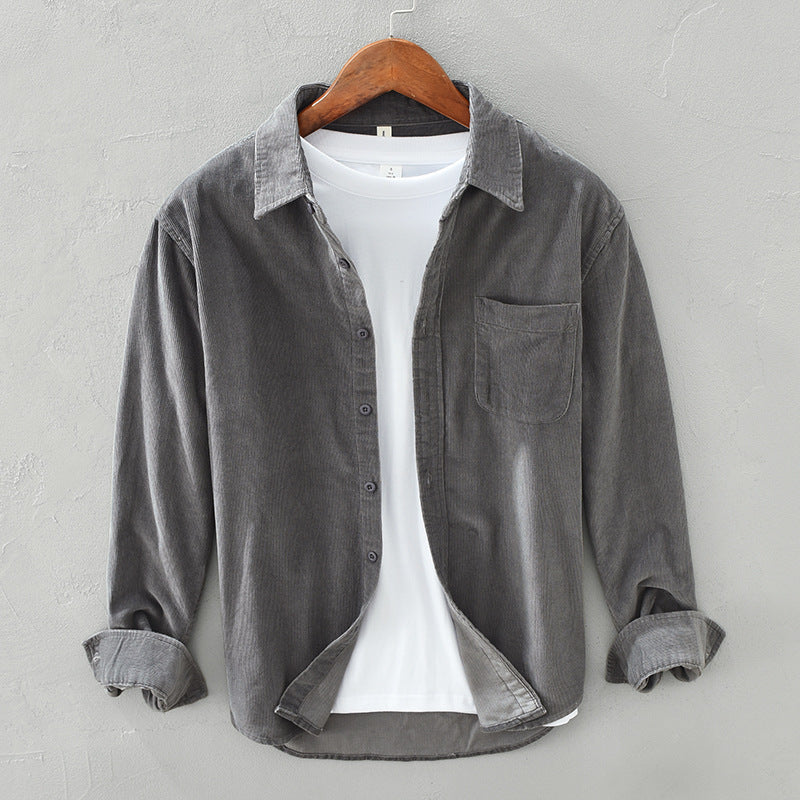 Quavion | Men’s Casual Shirt with Chest Pocket