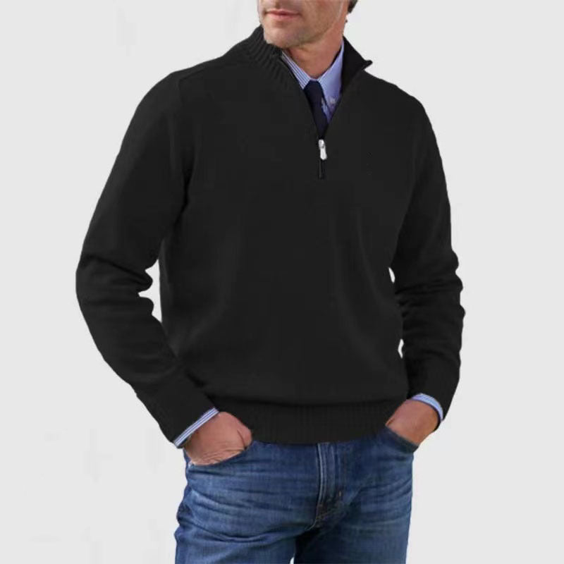 Everford™ | Graham – Half-Zip Knitted Jumper