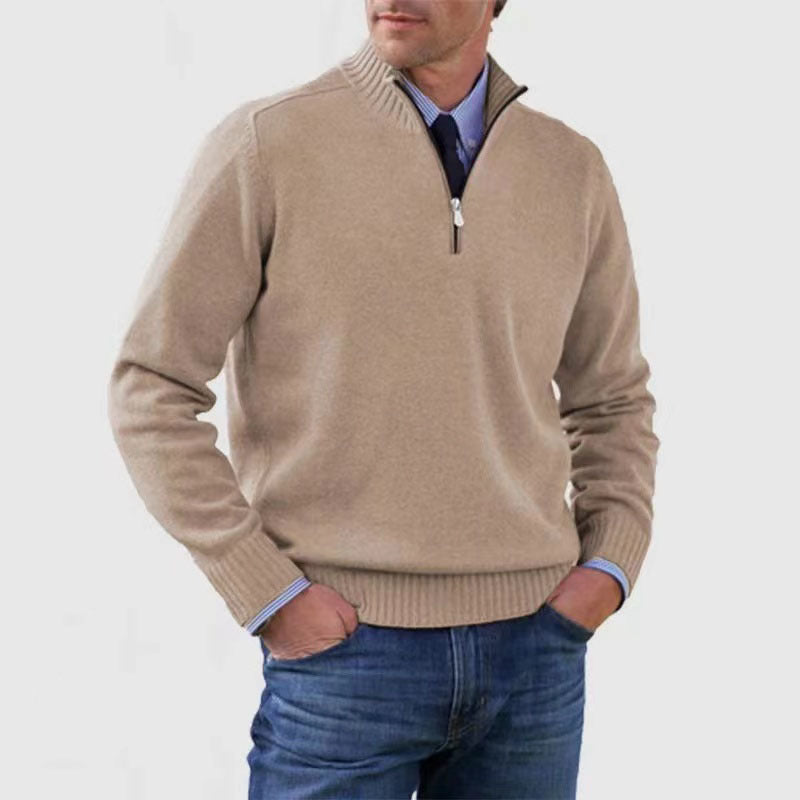 Everford™ | Graham – Half-Zip Knitted Jumper