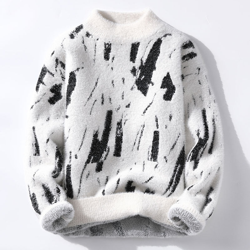 Everford™ | Callum – Modern Abstract Pattern Jumper