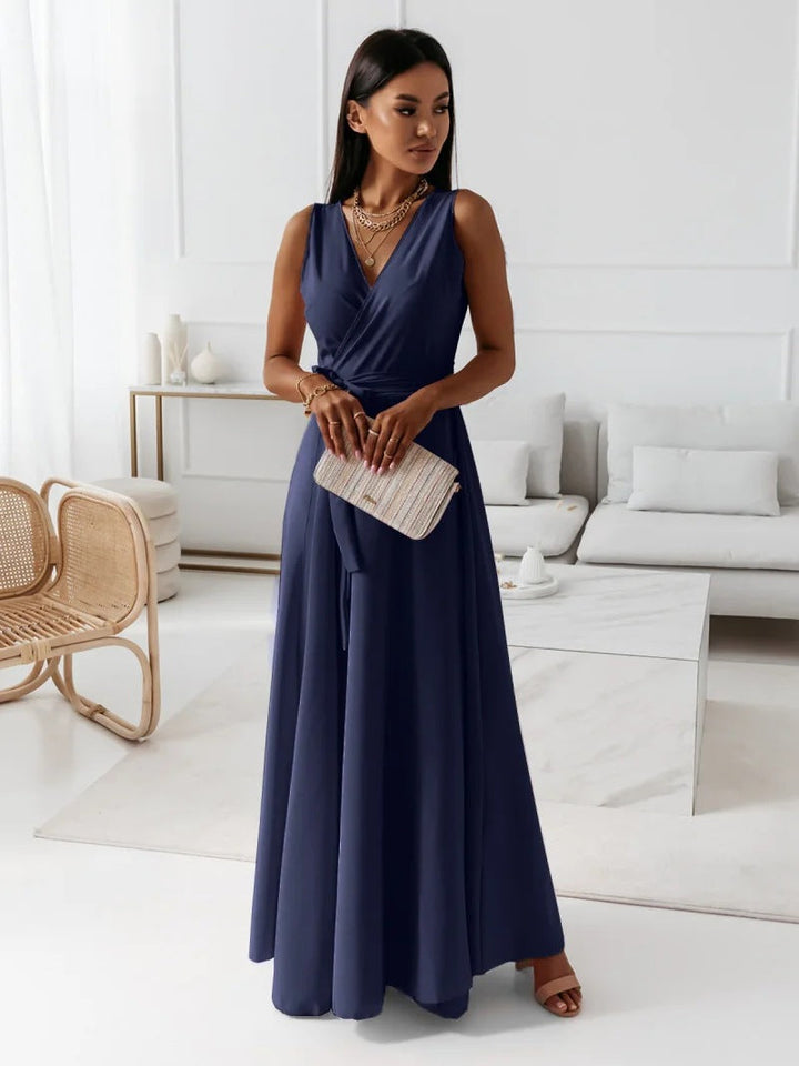 Amelia | Women’s Maxi Dress with Wrap Design and Flowy Fit