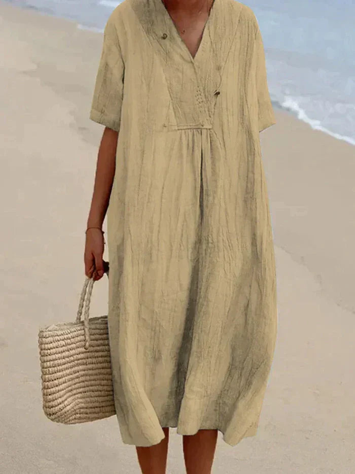 Quirelna | Women’s Midi Dress designed for holiday dressing