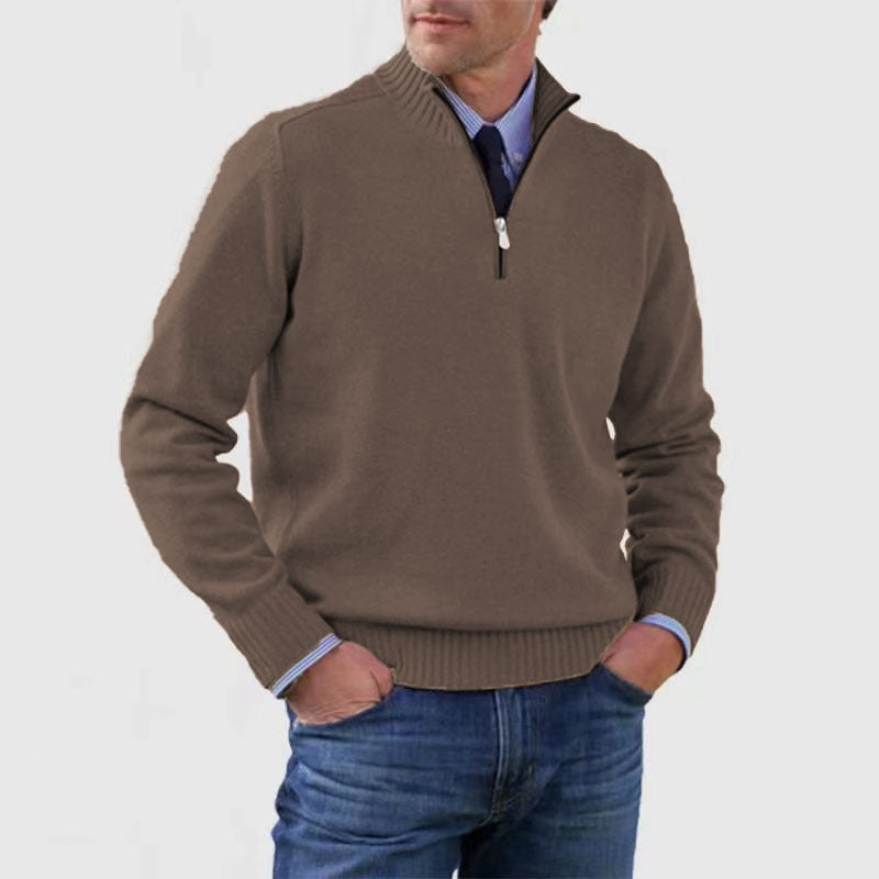 Everford™ | Graham – Half-Zip Knitted Jumper