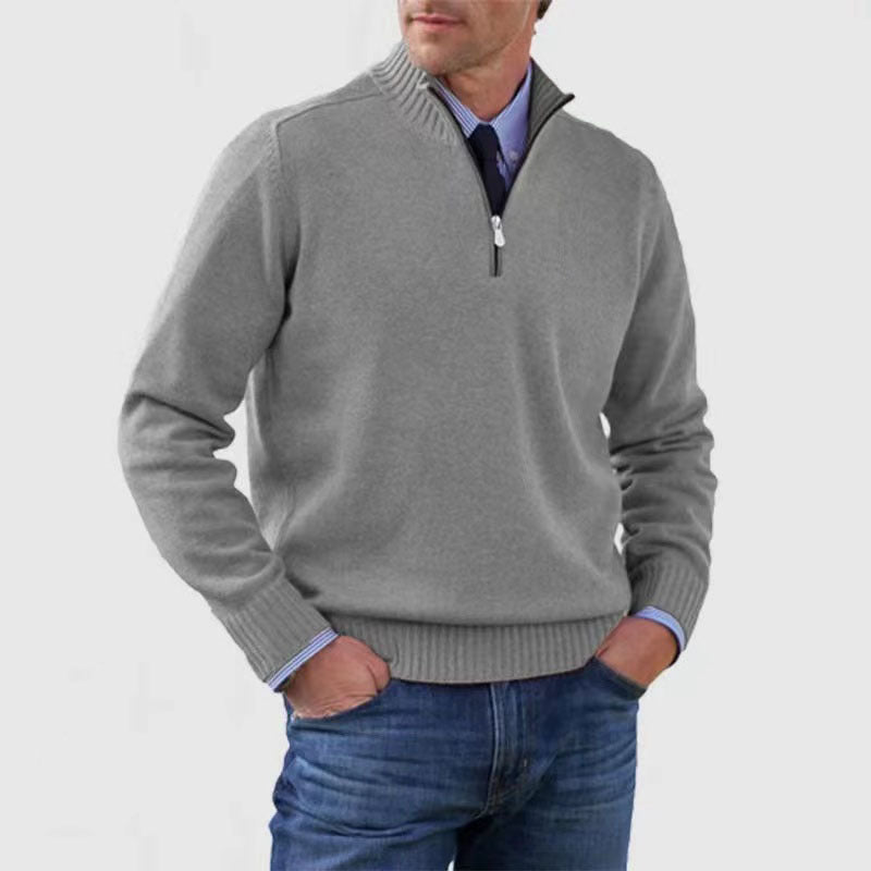 Everford™ | Graham – Half-Zip Knitted Jumper