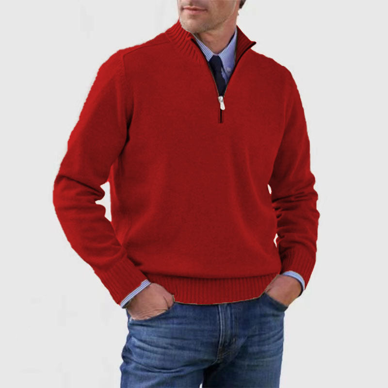 Everford™ | Graham – Half-Zip Knitted Jumper