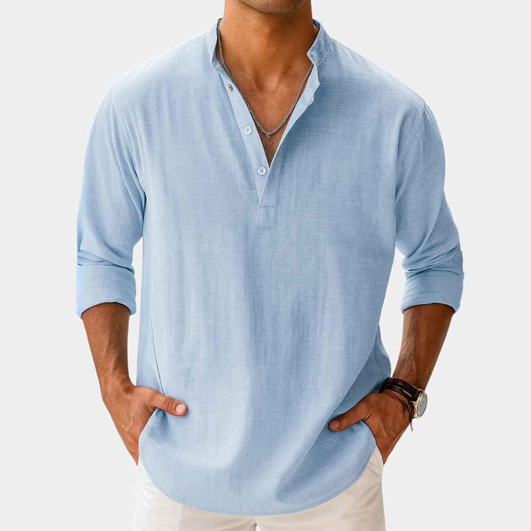 Everford™ | Graham – Classic Long-Sleeved Shirt