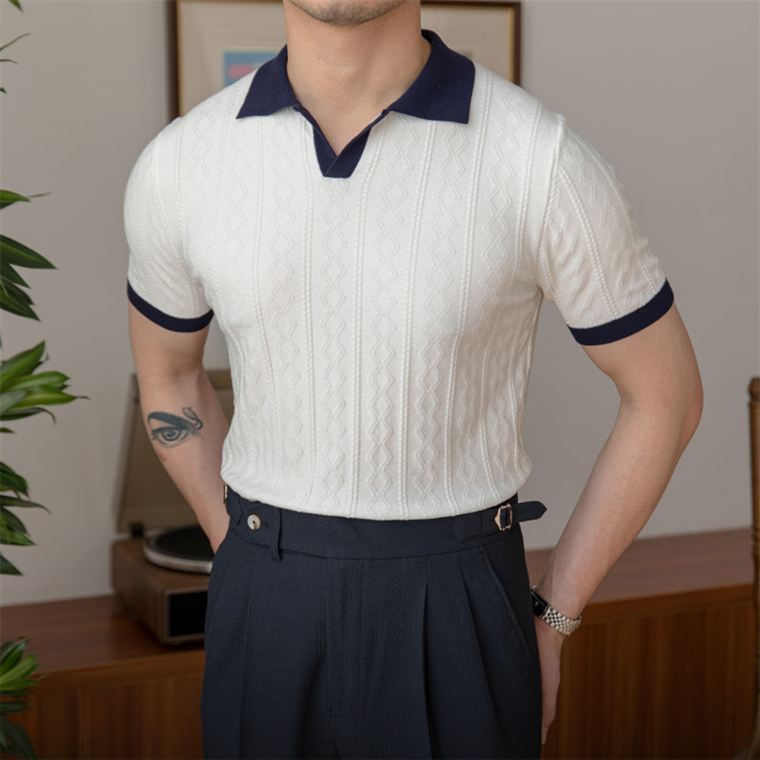Everford™ | Leonard – Buttonless Polo Jacket