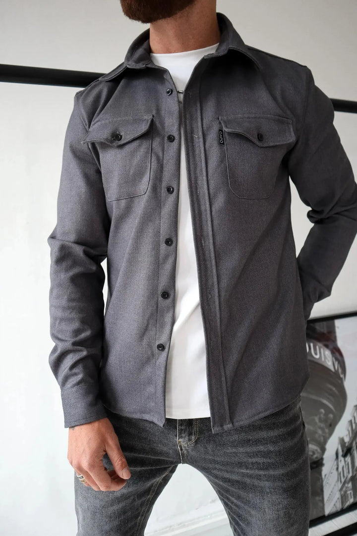 Orven | Men’s Overshirt featuring Utility Pockets