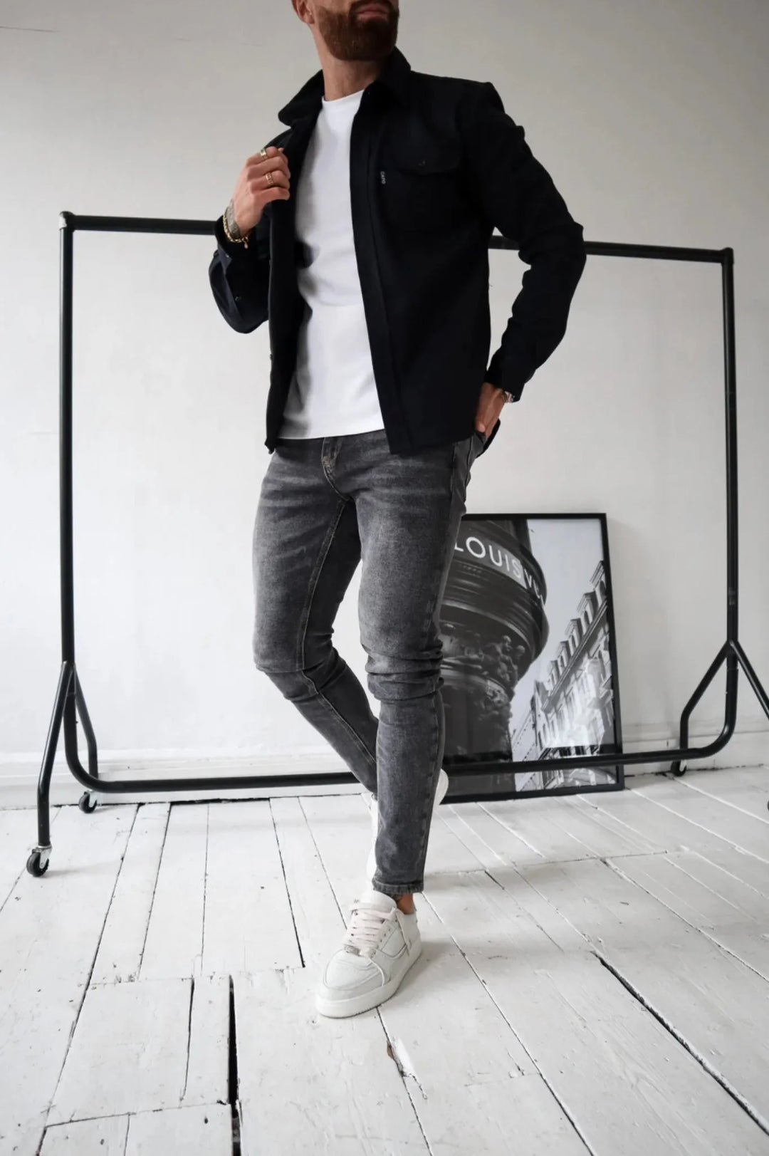 Orven | Men’s Overshirt featuring Utility Pockets