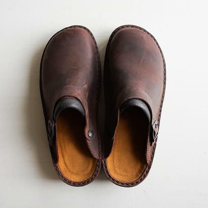 Tobias | Men’s Slip-On Clogs with Side Buckle