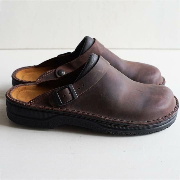 Tobias | Men’s Slip-On Clogs with Side Buckle