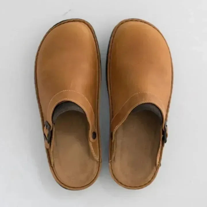 Tobias | Men’s Slip-On Clogs with Side Buckle