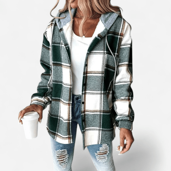 Varelle | Women’s Hooded Overshirt in a relaxed Daywear