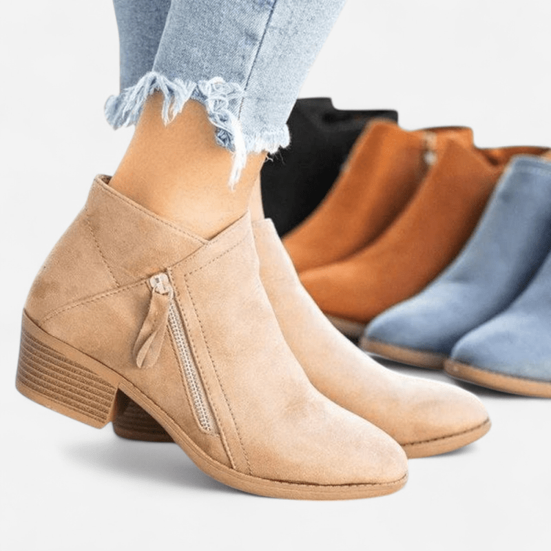 Nerise | Women’s Ankle Boots featuring side zip detail