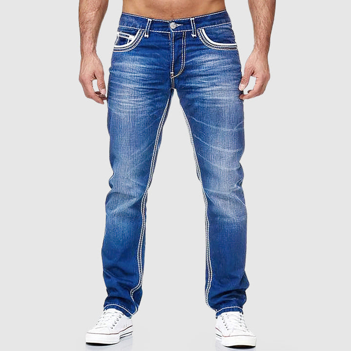 Quentin | Men’s Jeans featuring Contrast Stitching