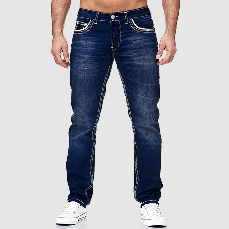 Quentin | Men’s Jeans featuring Contrast Stitching