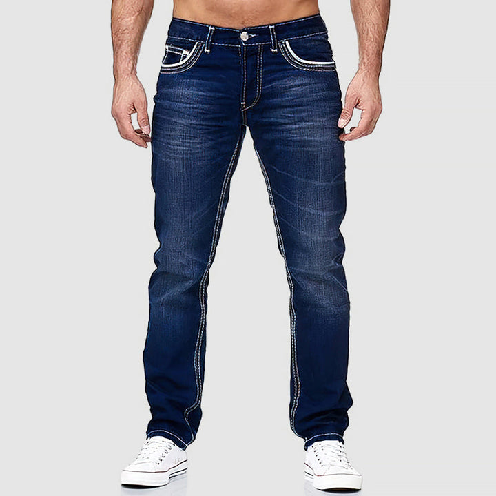 Quentin | Men’s Jeans featuring Contrast Stitching