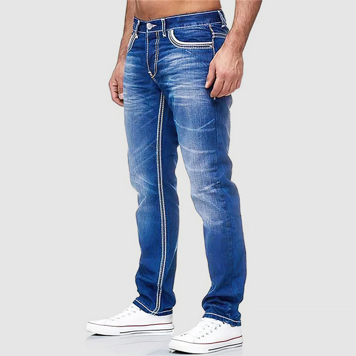 Quentin | Men’s Jeans featuring Contrast Stitching