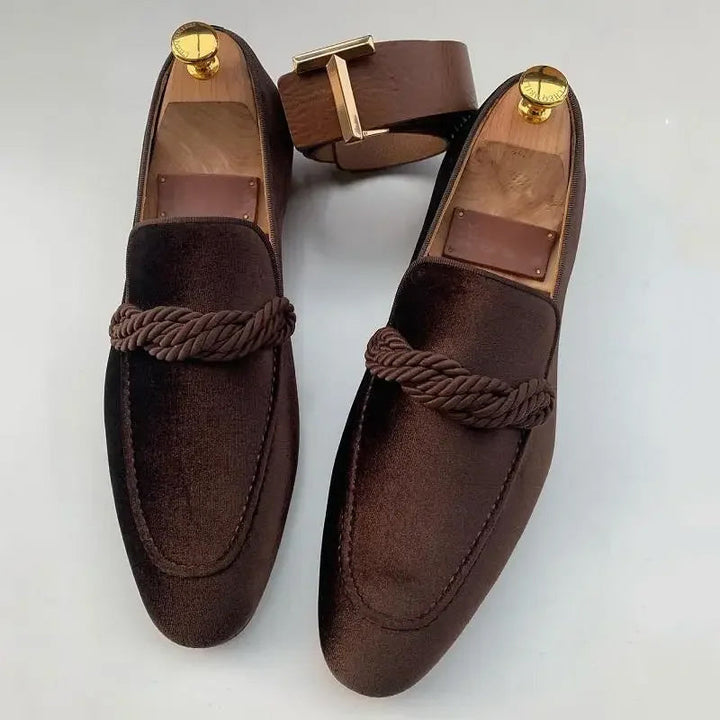 Bennett | Men’s Loafers featuring Braided Front Design