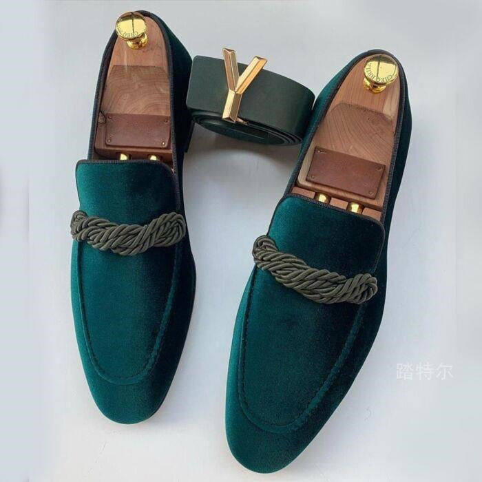 Bennett | Men’s Loafers featuring Braided Front Design