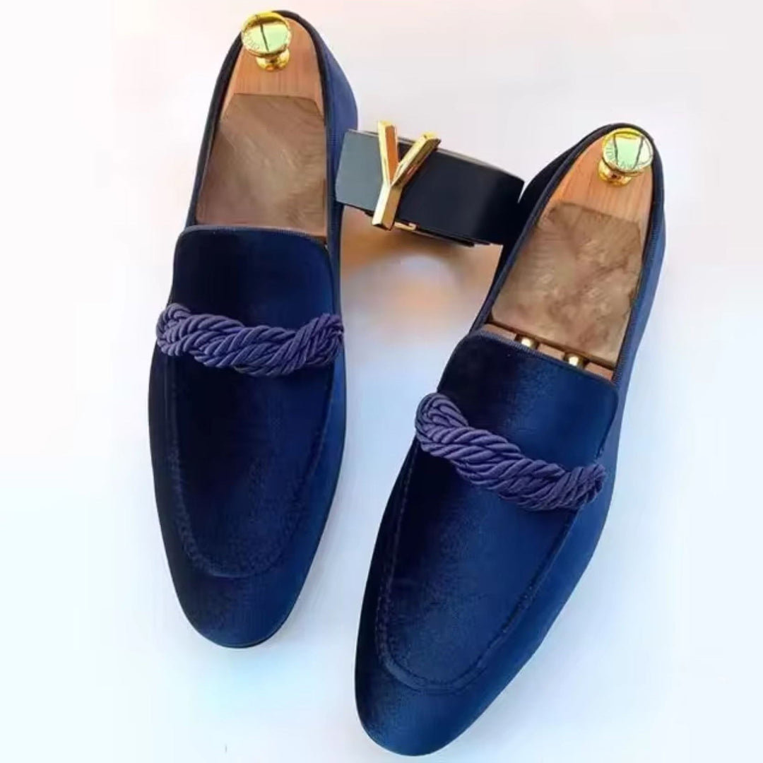 Bennett | Men’s Loafers featuring Braided Front Design