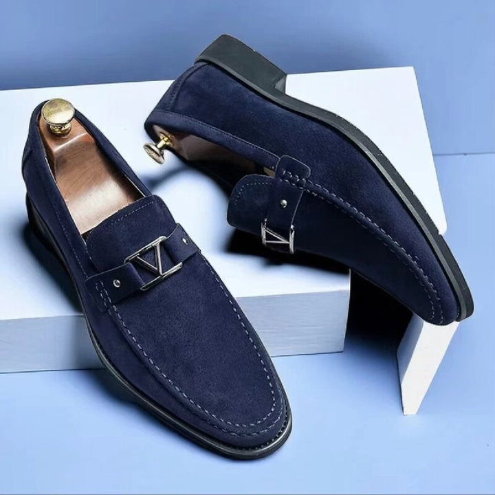 Grayson | Men’s Loafers with Decorative Buckle