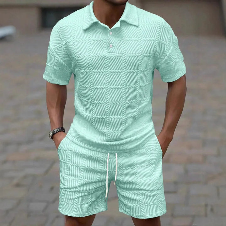 Kai | Men’s Polo Shirt and Shorts Set for Summer Comfort