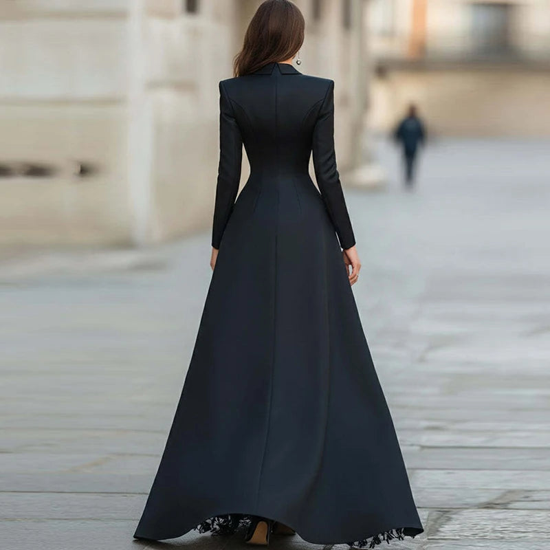 Wren | Women’s Blazer Maxi Dress for Statement Evening Wear