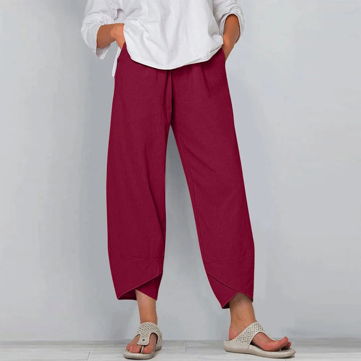Lucille | Women’s Wide-Leg Trousers in a Relaxed Draped Shape