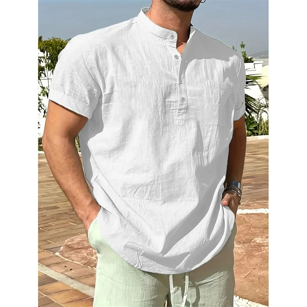 Sawyer | Men’s Henley Shirt for Summer-Ready Casuals