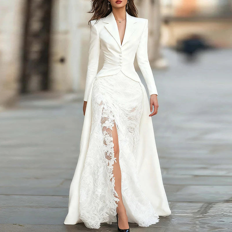 Wren | Women’s Blazer Maxi Dress for Statement Evening Wear