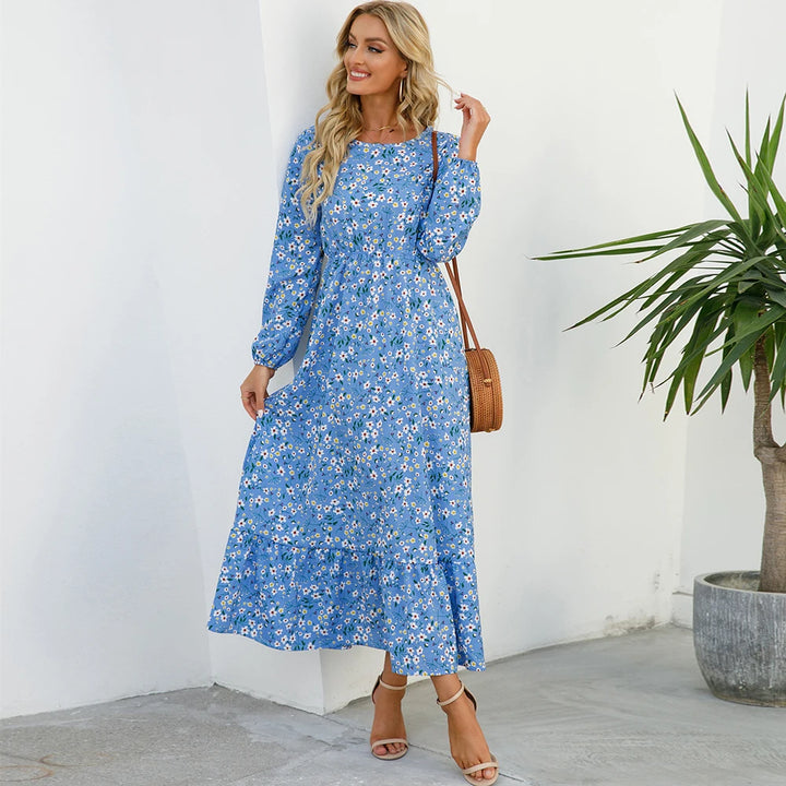 Priscilla | Women’s Maxi Dress featuring a Print of Florals