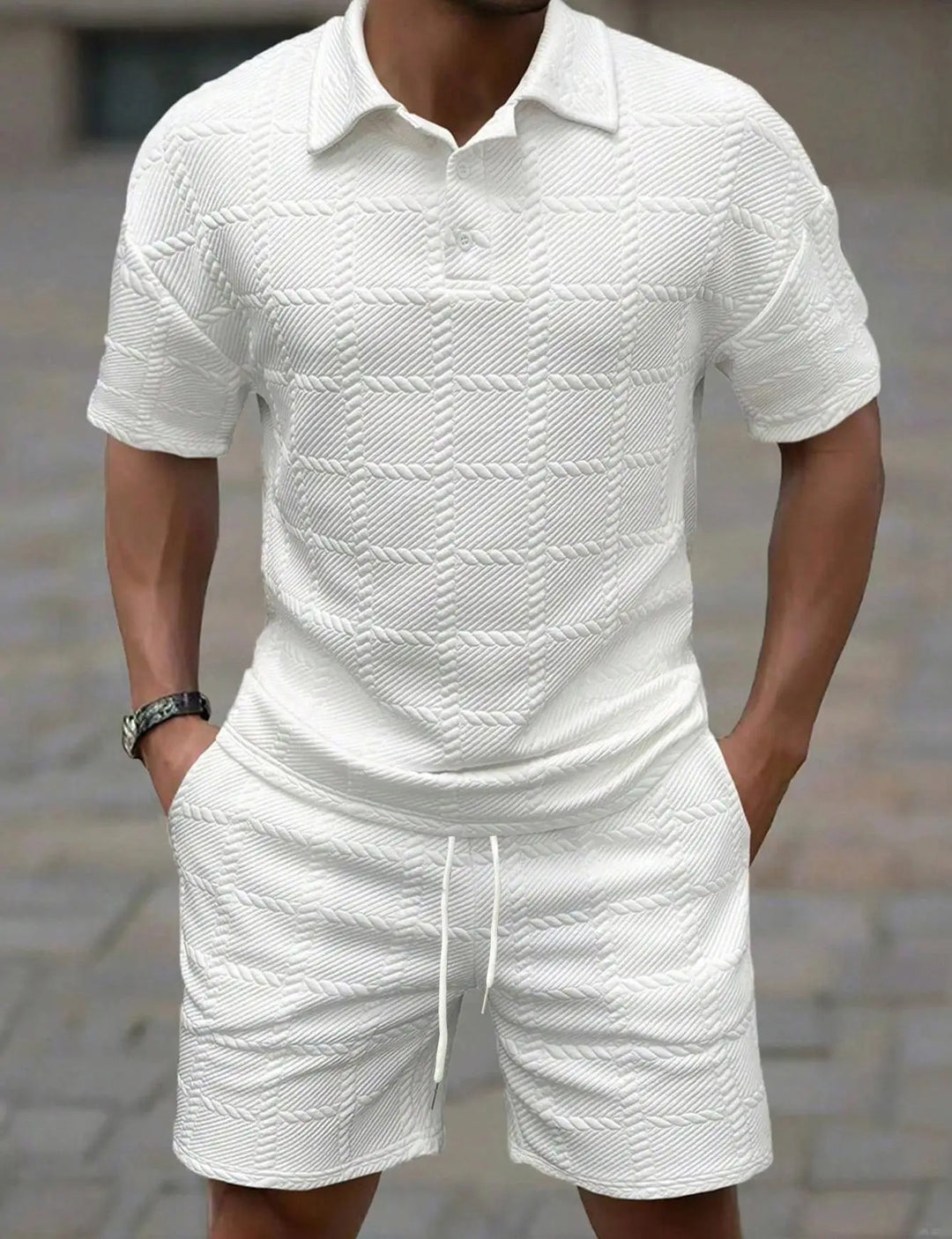 Kai | Men’s Polo Shirt and Shorts Set for Summer Comfort