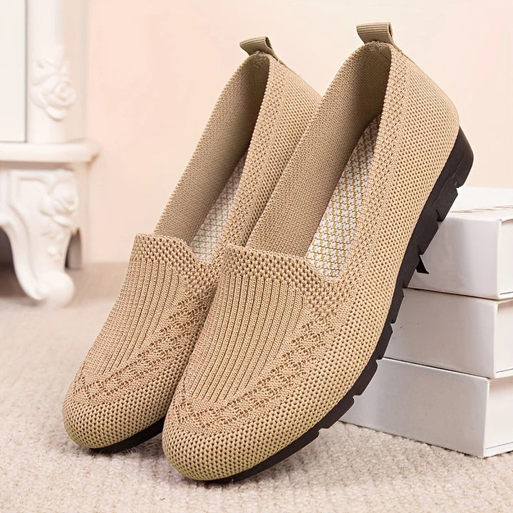 Keira | Women’s Slip-On Flats in a Soft Everyday Texture