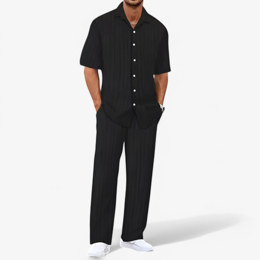 Elric | Men’s Two-Piece Set designed for easy summer outfit