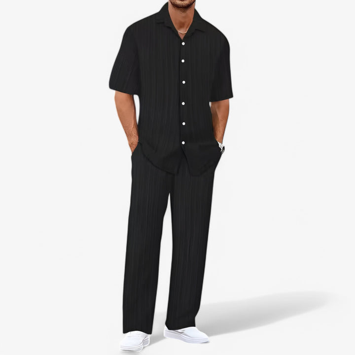 Elric | Men’s Two-Piece Set designed for easy summer outfit