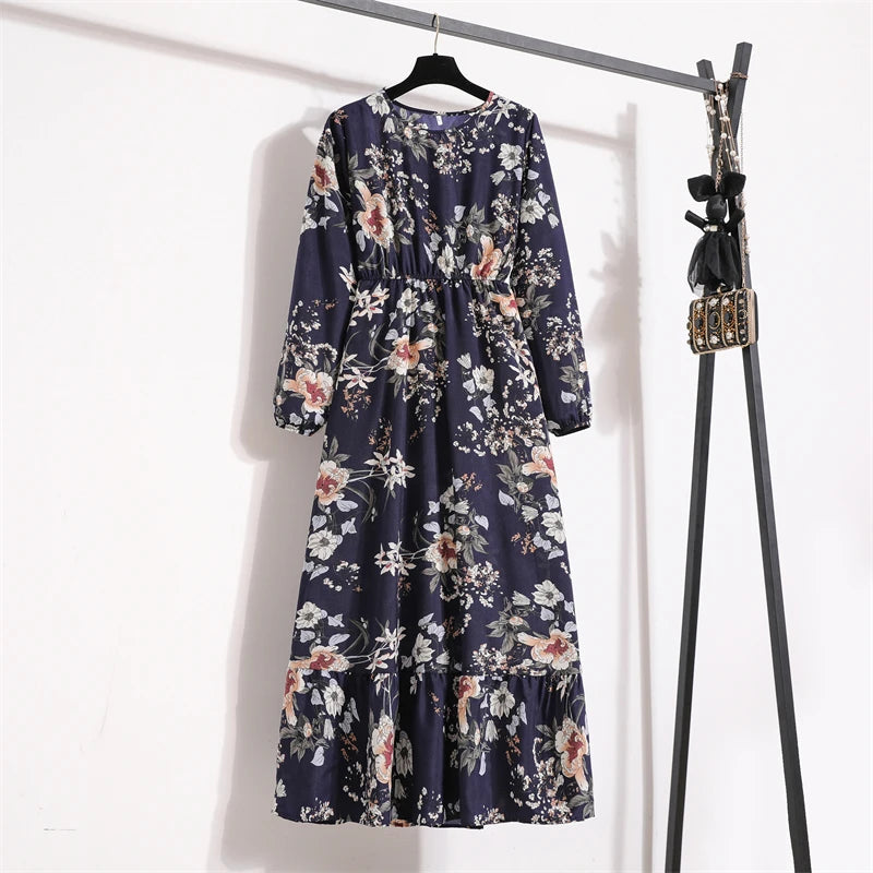 Raisa | Women’s Floral Dress with Button Front