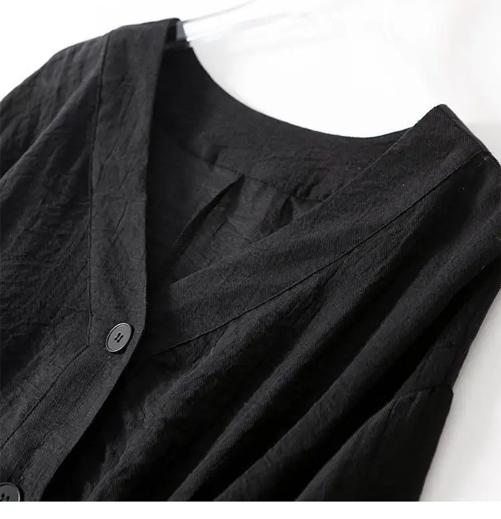 Kira | Women’s Blouse featuring a Cropped Button Front