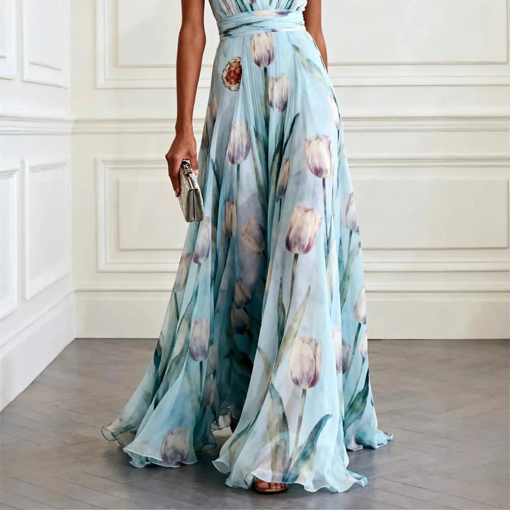 Rhea | Women’s Maxi Dress featuring a Flowing Floral