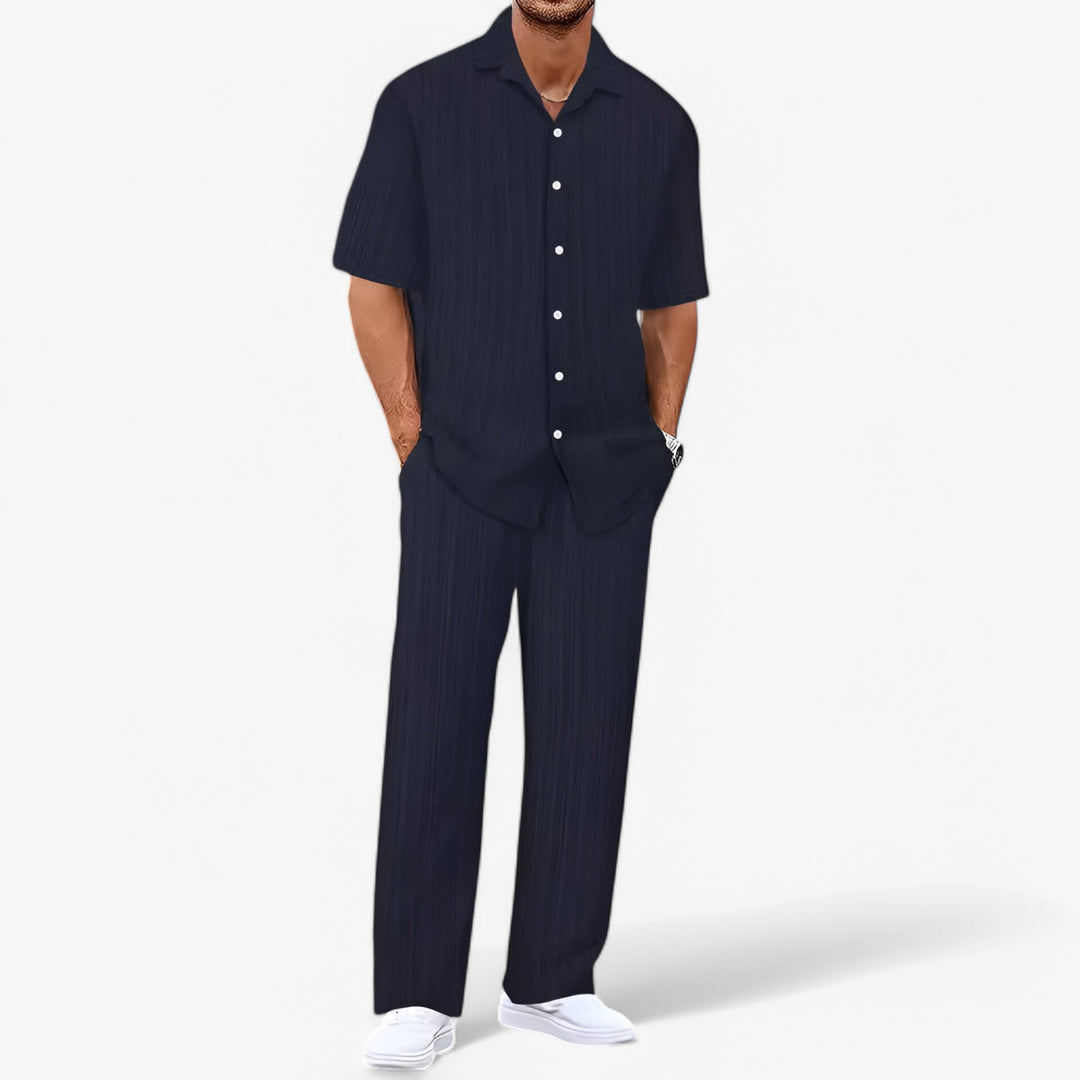 Elric | Men’s Two-Piece Set designed for easy summer outfit