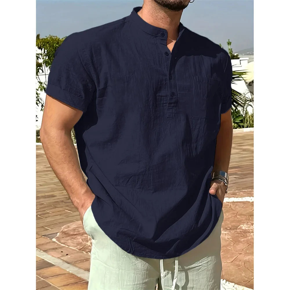 Sawyer | Men’s Henley Shirt for Summer-Ready Casuals